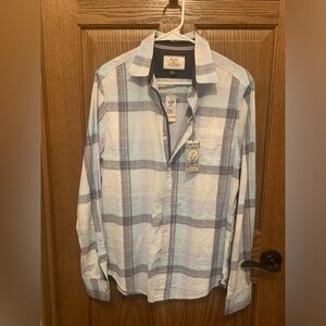 NWT, Mens Flag and Anthem Flannel